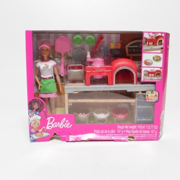 Panenka s příslušenstvím Barbie Pizza Chef
