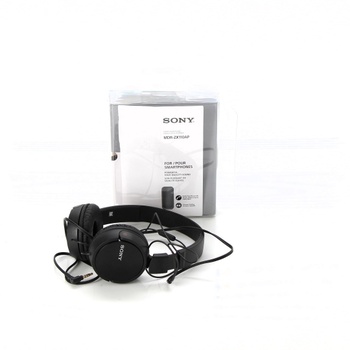 Náhlavní sluchátka Sony MDR-ZX110AP černá
