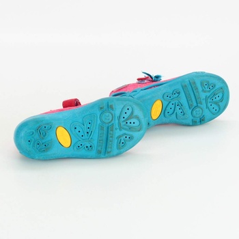 Dětské sandále Befado růžovotyrkysové