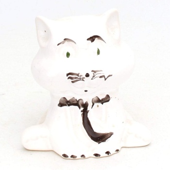 Dekorace porcelánové kočky 2 kusy