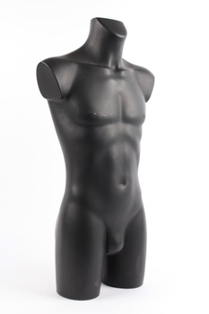 Aranžérská figurína pánská černá