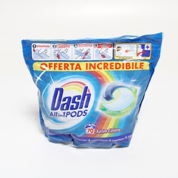 Prací kapsle Dash na barevné prádlo