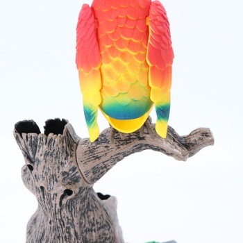 Dekorace Suszian barevný papoušek
