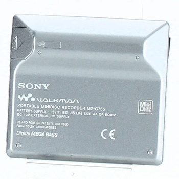 Walkman Sony MZ-G755 s pouzdrem