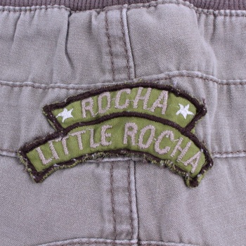 Dětské kalhoty Rocha little Rocha zelené