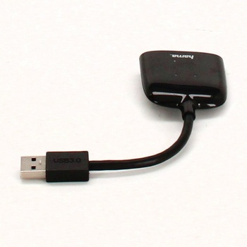 USB hub 3.0 Hama 54132 černý