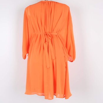 Dámské mini šaty Bonprix odstín oranžové