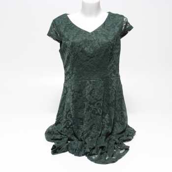 Dámské společenské šaty Bery Love zelené XL