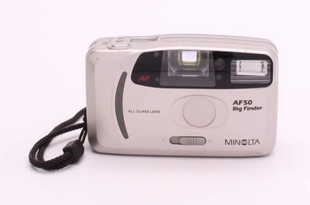 Analogový fotoaparát Minolta AF50 Big Finder