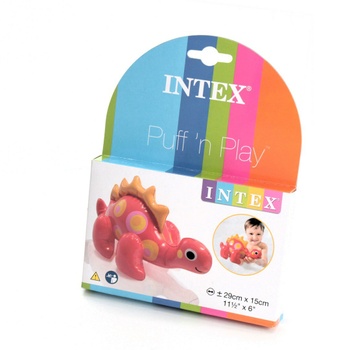 Nafukovací hračka Intex Dinosaurus červená