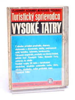 Kniha Turistický sprievodca Vysoké Tatry