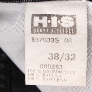 Pánské džíny H.I.S.Jeans černé