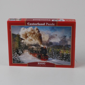 Puzzle Gastorland 1000 Kouřící lokomotiva