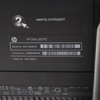 All-in-one počítač HP HP Omni 200-5400cs