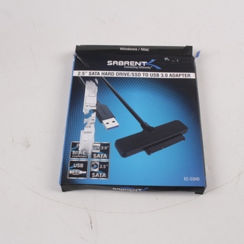 Adaptér Sabrent EC-SSHD USB 3.0 na SSD