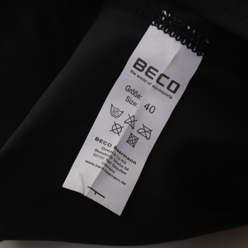 Dámské jednodílné plavky Beco Basic černé 42