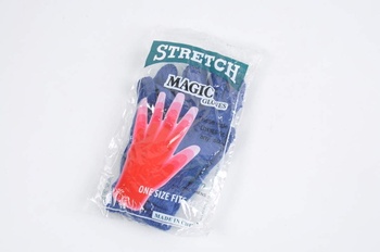 Dětské rukavice modré prstové