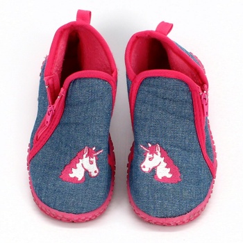 Dětská domácí obuv Playshoes Unicorno P