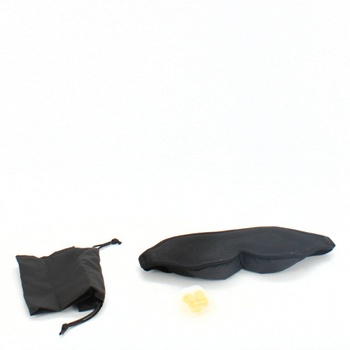 3D černé spací brýle s pouzdrem