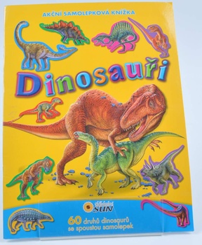 Dětská samolepková knížka Dinosauři