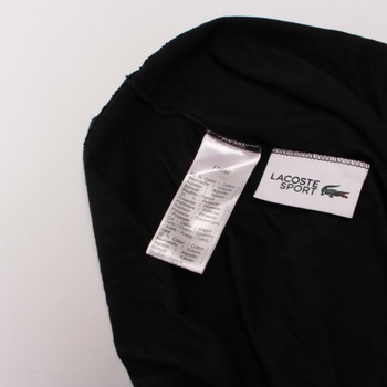 Pánské tričko Lacoste černé