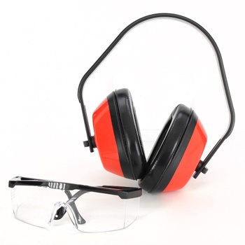 Sada ochranných doplňků brýle a sluchátka 