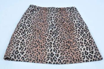 Dámská sukně s leopardím vzorem