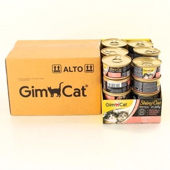 Konzervy pro kočky GimCat 