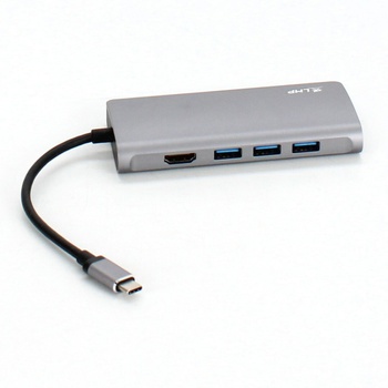 USB C Hub LMP 15954 stříbrný