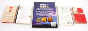 5 knih na válečné téma, anglický jazyk