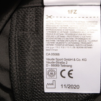 Pánské kalhoty Vaude 42241 vel. XL