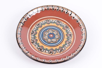 Keramický talíře se vzorem mandala