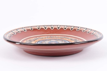 Keramický talíře se vzorem mandala