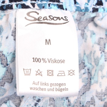 Dámské kalhoty Seasons bílo modré