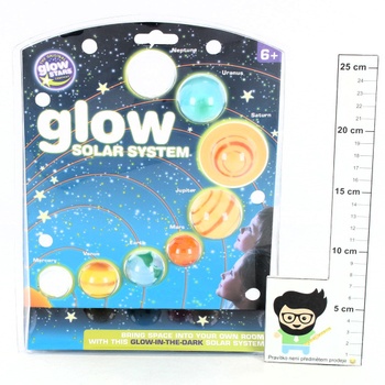 Hračka Glow stars B8500 svítící planety