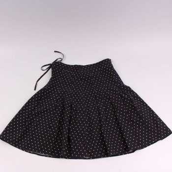 Dámská sukně Marks & Spencer černá s puntíky