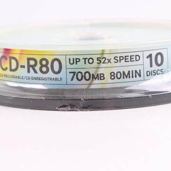 Balíček TDK CD-R80 700 MB 10 kusů