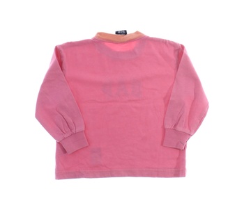 Dětské tričko GAP s potiskem růžové