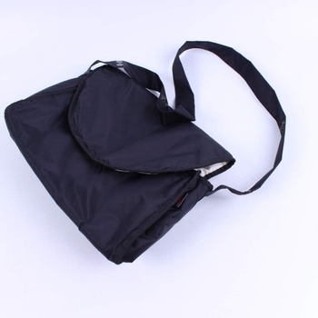 Přebalovací taška s popruhem na rameno černá