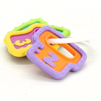 Plastové barevné klíče Chicco Baby Senses 