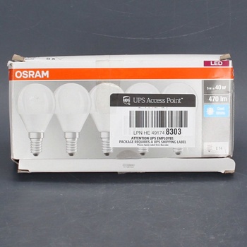 LED žárovka Osram LED 5W 5ks
