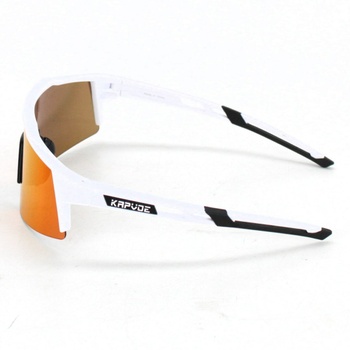 Cyklistické brýle KAPVOE TR90 04 bílé