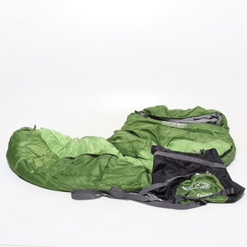 Mumiový spací pytel Norskskin zelený