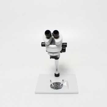 Laboratorní mikroskop bílý