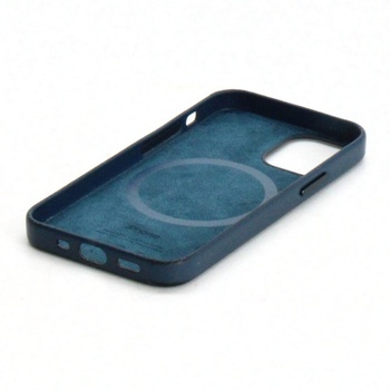 Kožené kryt Apple MagSafe modré