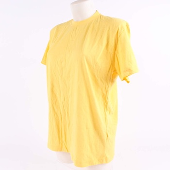 Dámské tričko s krátkým rukávem žluté
