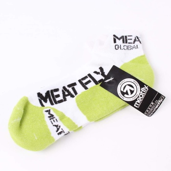 Pánské ponožky Meatfly zeleno bílé