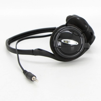 Skládací sluchátka Listen jack 3,5 mm černá