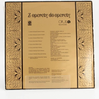 Gramofonová deska Z operety do operety