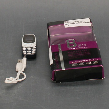 Mini telefon BM10 P046. šedý